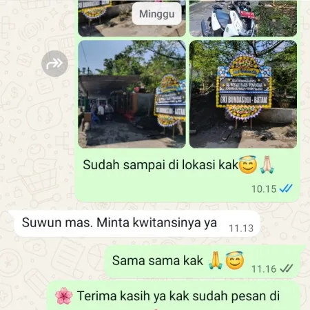 Pengiriman Papan Bunga Duka Jrakah Bayan