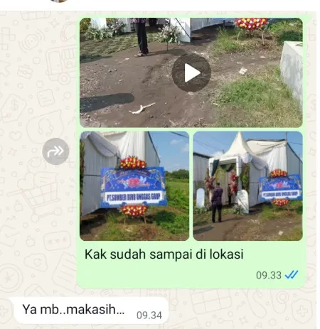 Pengiriman Karangan Bunga Jrakah Bayan