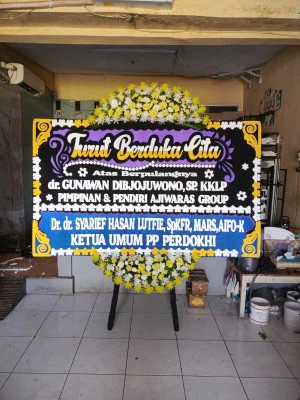 Papan Bunga di Jrakah Bayan